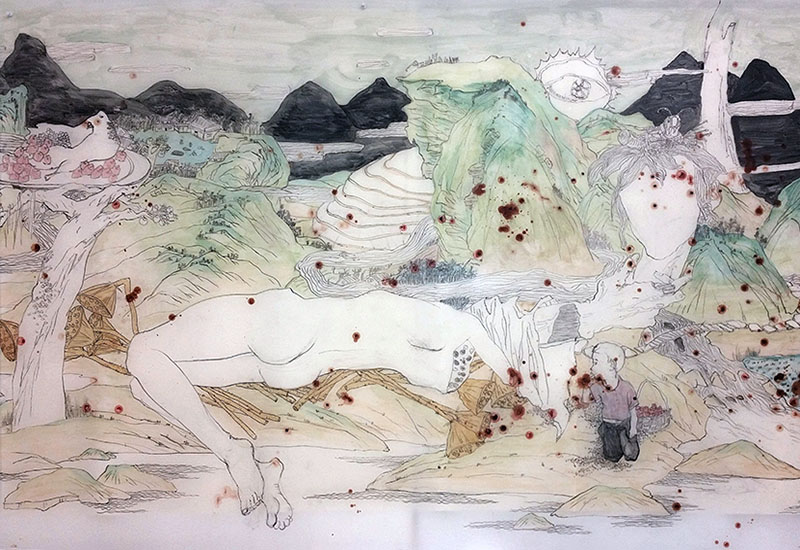 Drawing: Mother-Earth